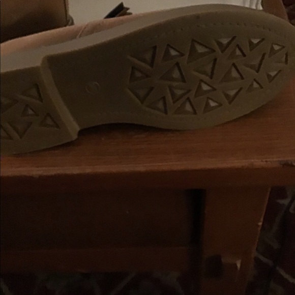 Brown suede booties with zipper - Picture 3 of 3